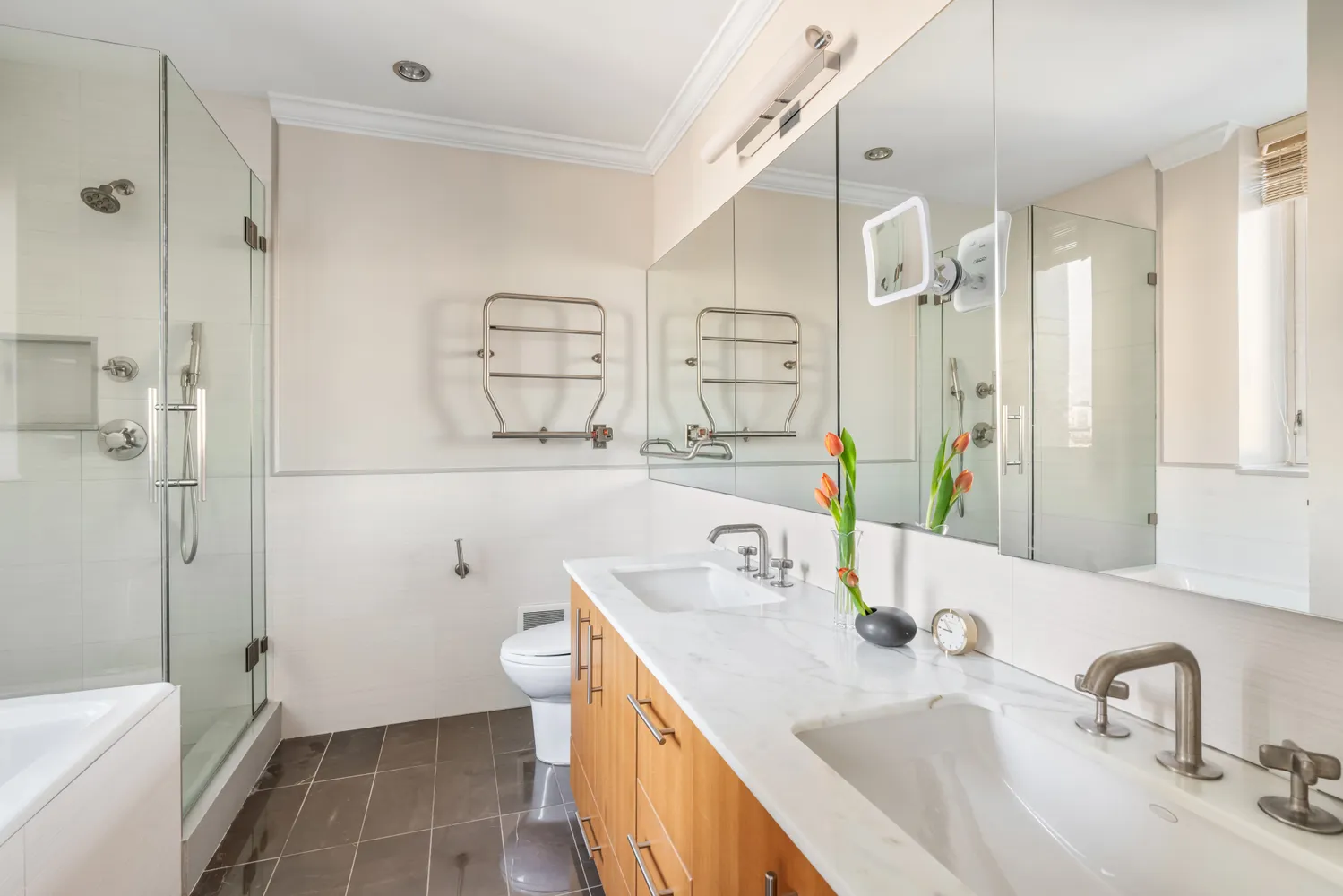 a bathroom with a toilet a sink and bathtub