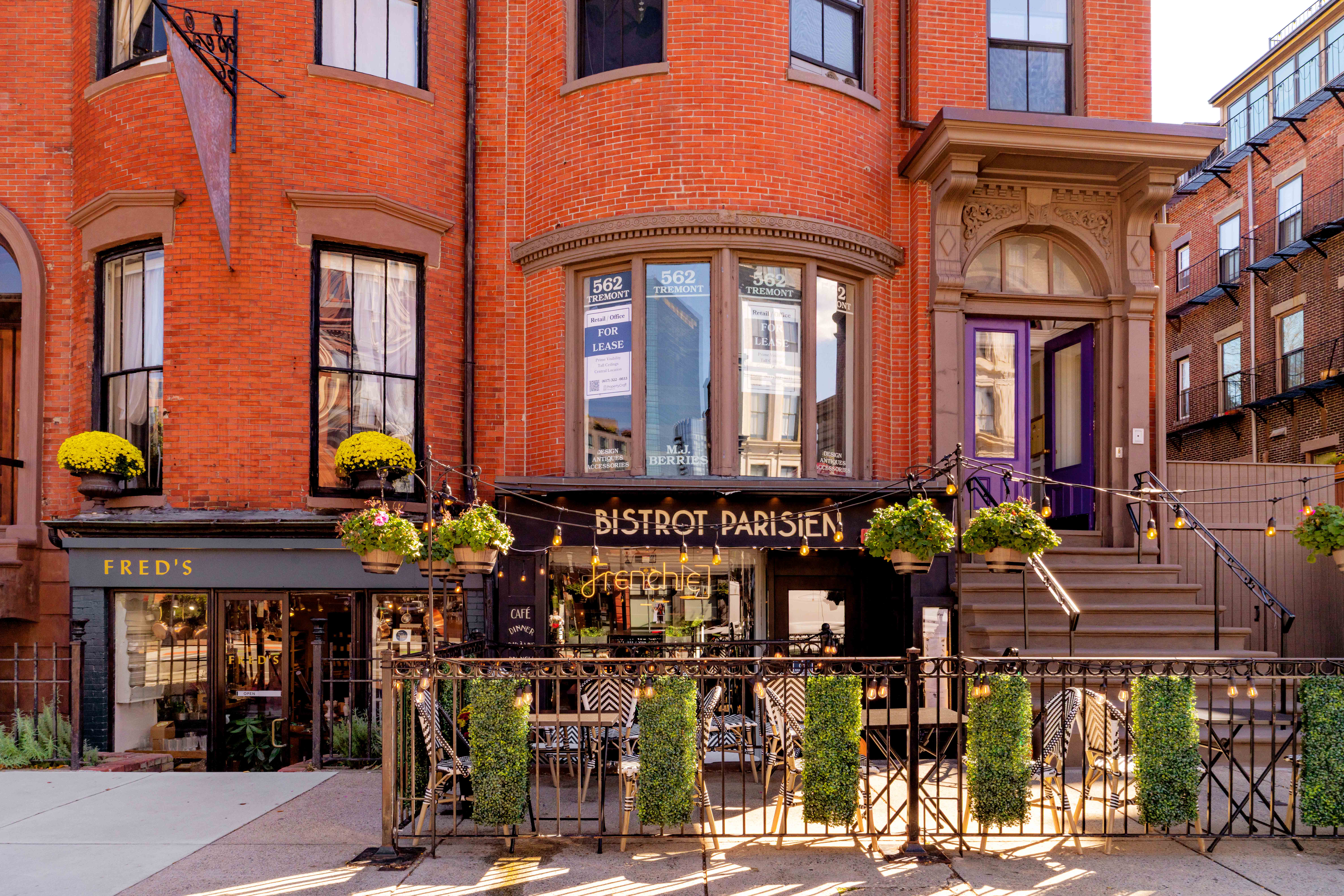 92 Waltham Street, Unit 1A Boston, MA 02118 - Photo 10 of 18 a front view of multi story building with retail shops