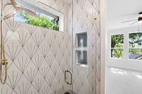 a very nice looking room with a large window
