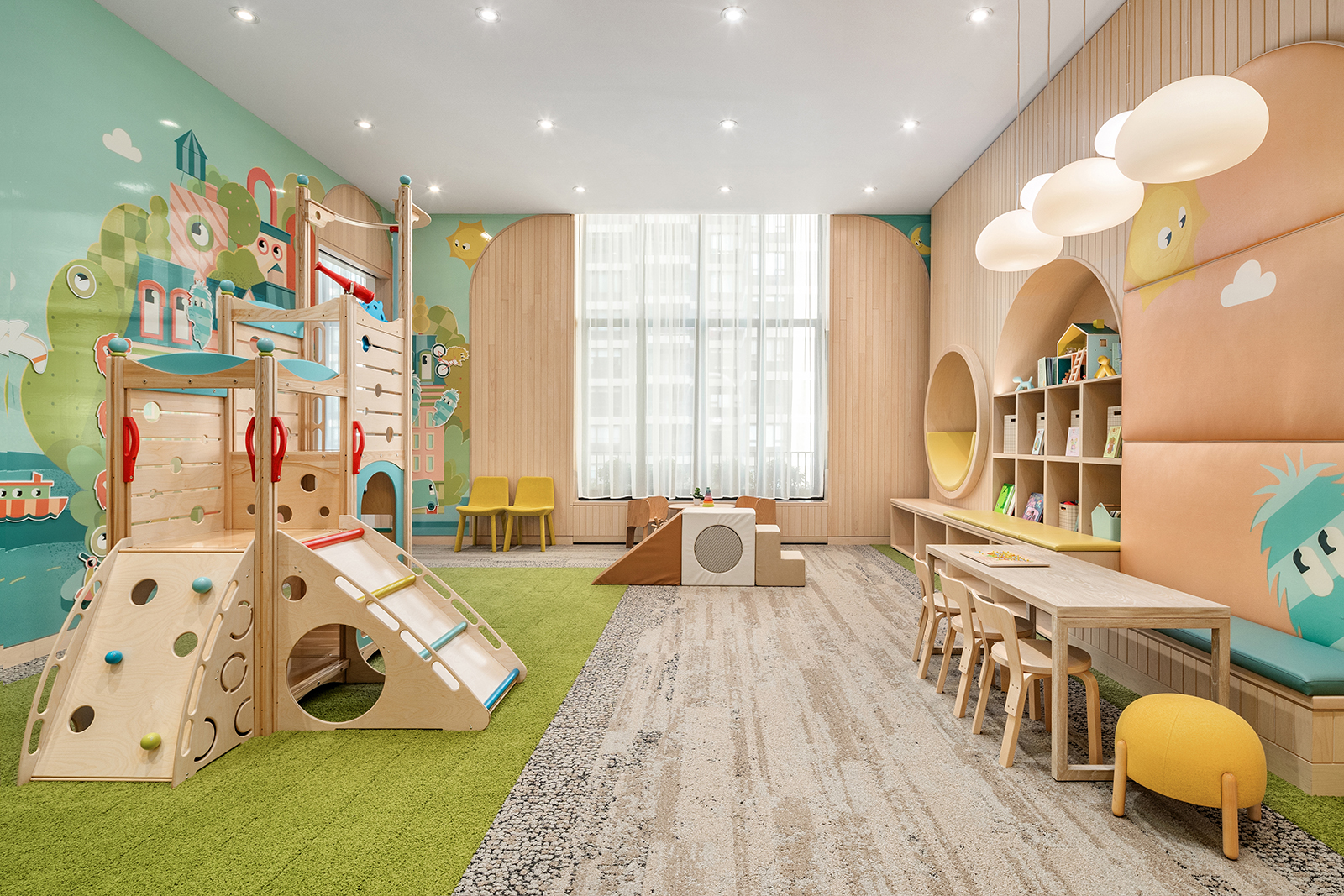 430 East 58th Street, Unit 16A Manhattan, NY 10022 - Photo 17 of 22 a living room with furniture and a large window