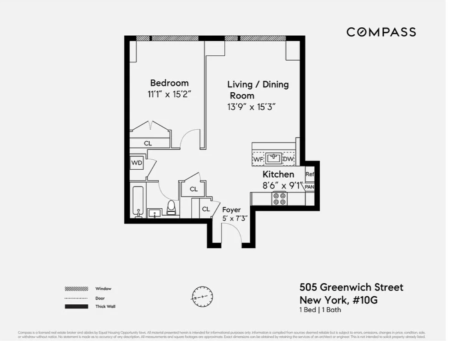 505 Greenwich Street, Unit 10G Manhattan, NY 10013 - Photo 7 of 7 unknown