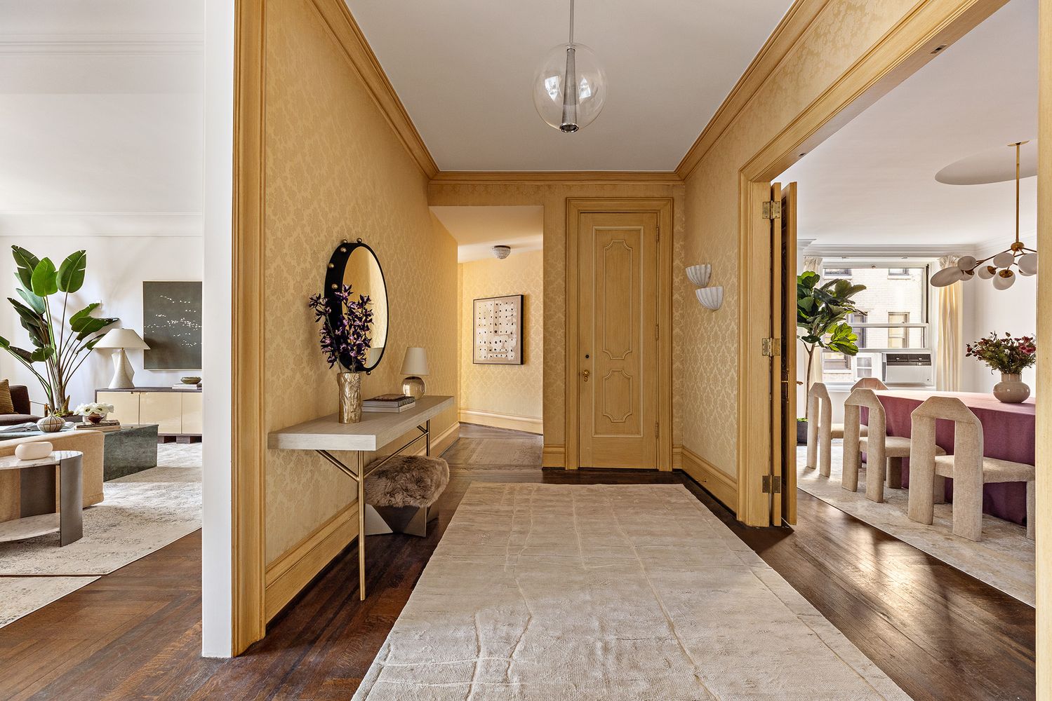 a view of a bathroom with tub and shower