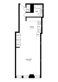 $899,000 | 315 7th Avenue, Unit 16C | Chelsea