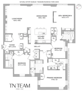 $7,495,000 | 100 West 80th Street, Unit 5B | Upper West Side