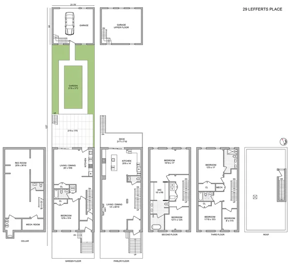 $5,995,000 | 29 Lefferts Place, Unit TWNHS | Clinton Hill