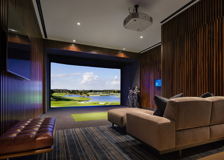 15 Hudson Yards, Unit 66F Manhattan, NY 10001 - Photo 16 of 23 a living room with furniture and a flat screen tv