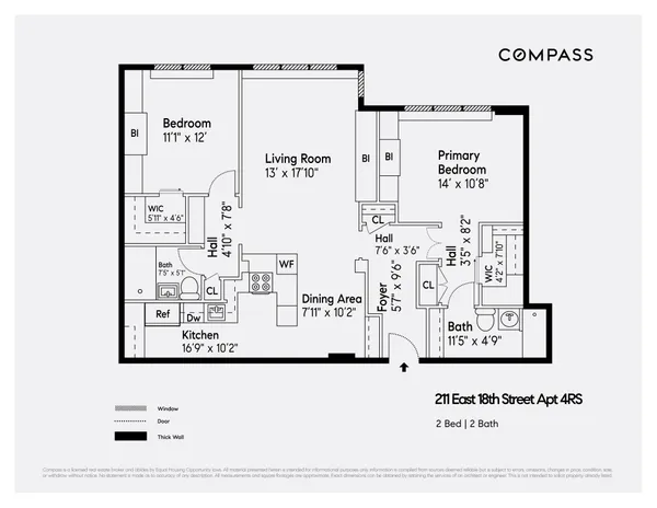 $8,495 | 211 East 18th Street, Unit 4RS | Gramercy