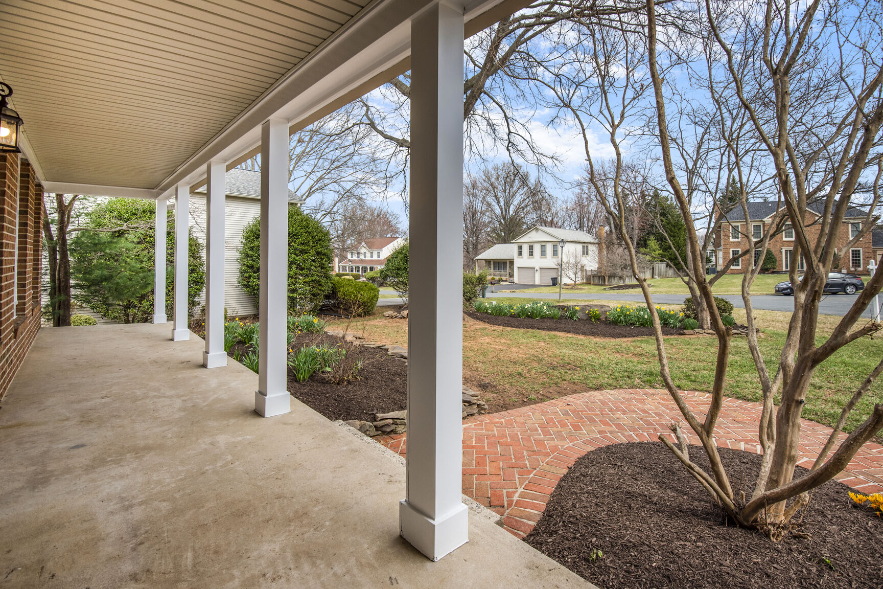 4008 Evangeline Terrace Olney, MD 20832 - Photo 5 of 54 a view of a porch with a backyard of the house