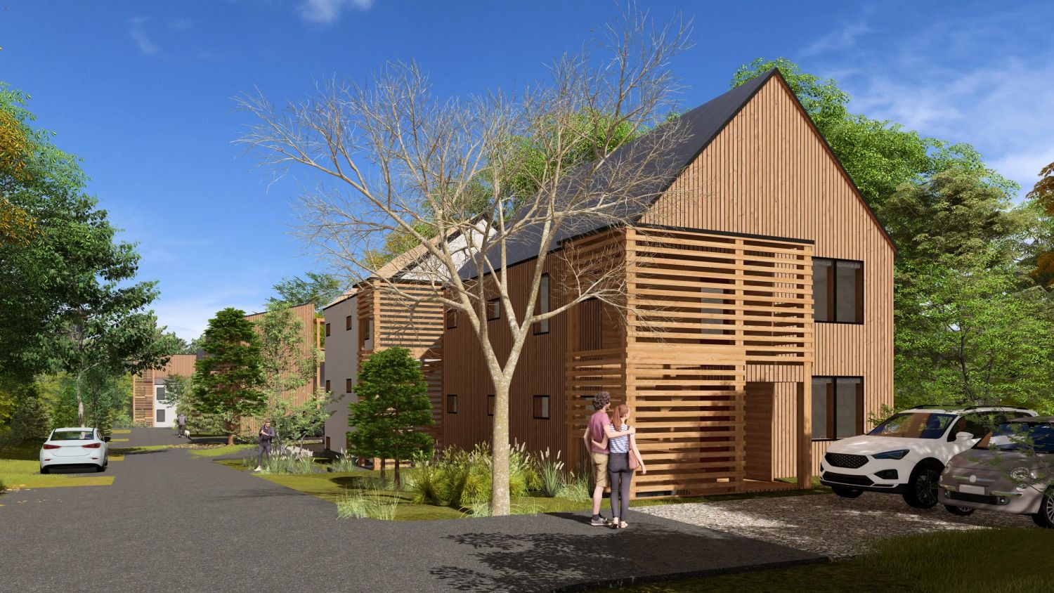 1101 Camden Avenue, Unit D Durham, NC 27701 - Photo 3 of 6 a view of a street with cars