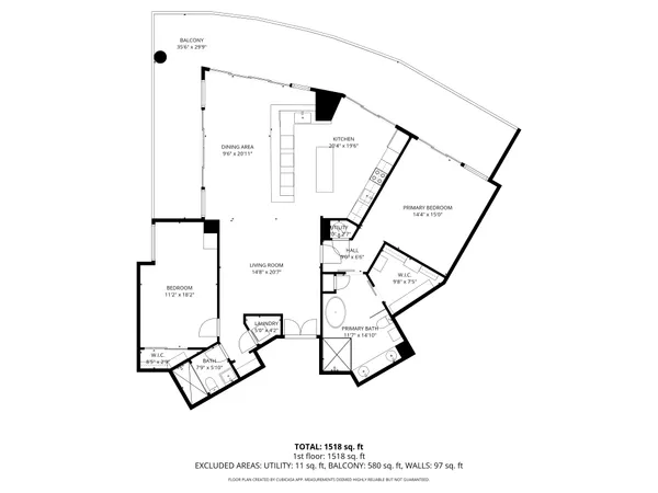 $1,600,000 | 2127 Brickell Avenue, Unit 1805, Miami, FL 33129