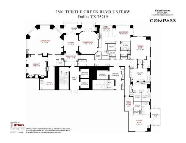 $5,000,000 | 2801 Turtle Creek Boulevard, Unit 8W, Dallas, TX 75219