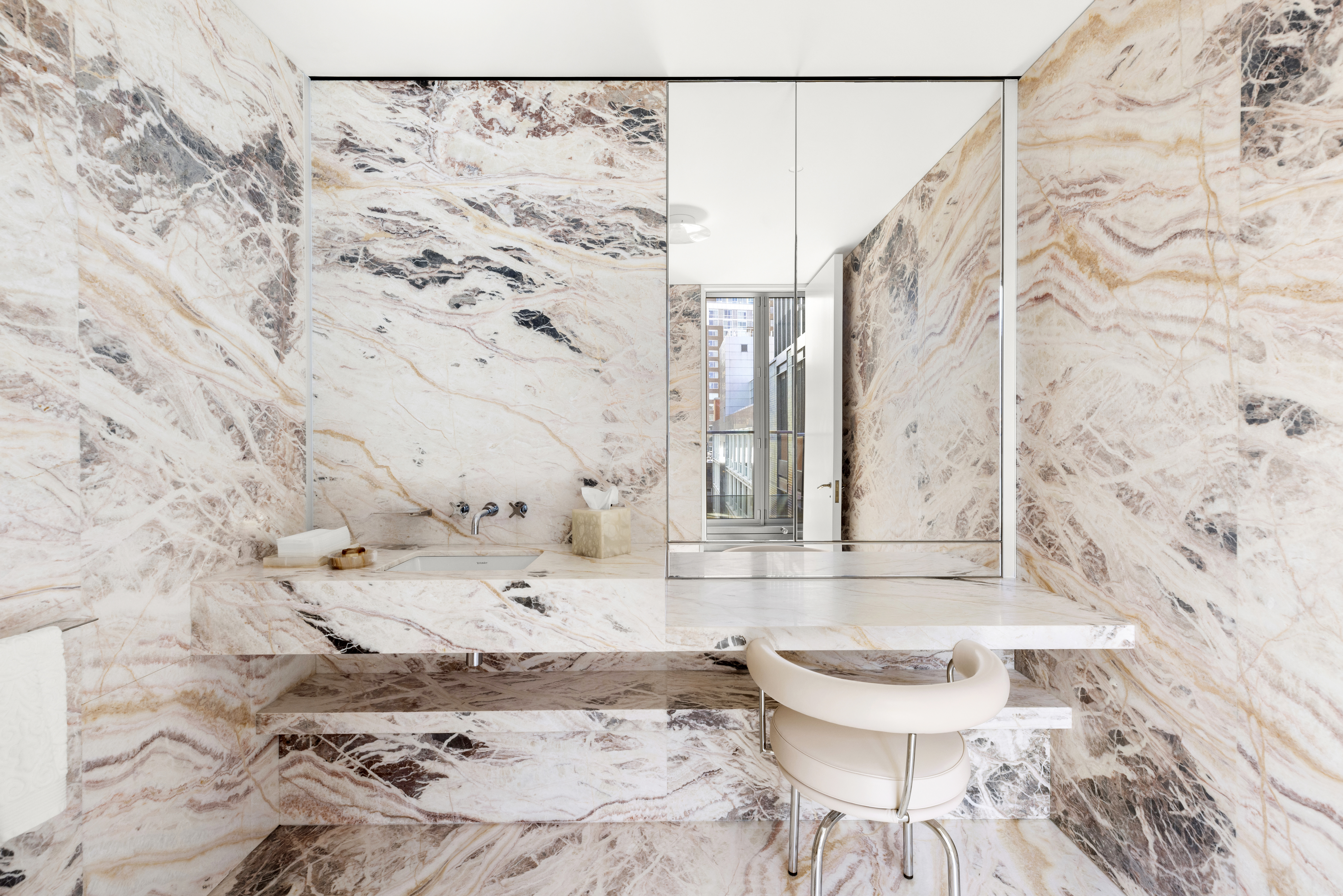 27 Wooster Street, Unit PH Manhattan, NY 10013 - Photo 27 of 34 a bathroom with a sink and a toilet