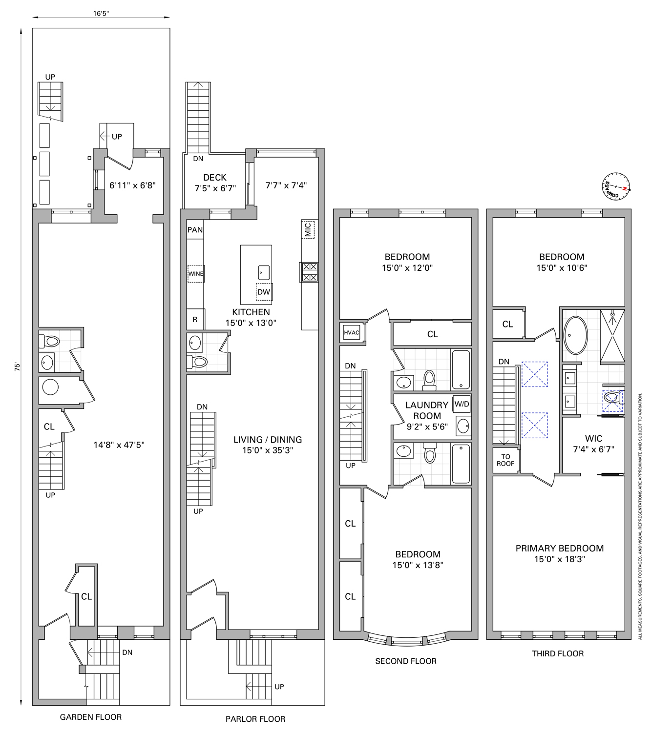 286 Dekalb Avenue Brooklyn, NY 11205 - Photo 17 of 17 a picture of a city view