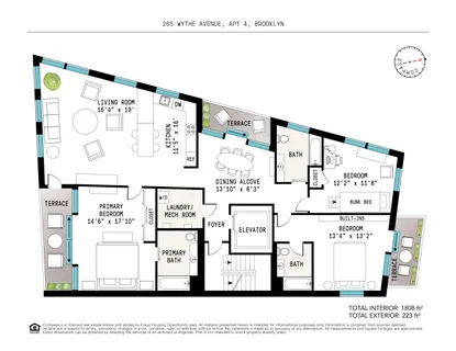 $3,295,000 | 265 Wythe Avenue, Unit 4 | Williamsburg