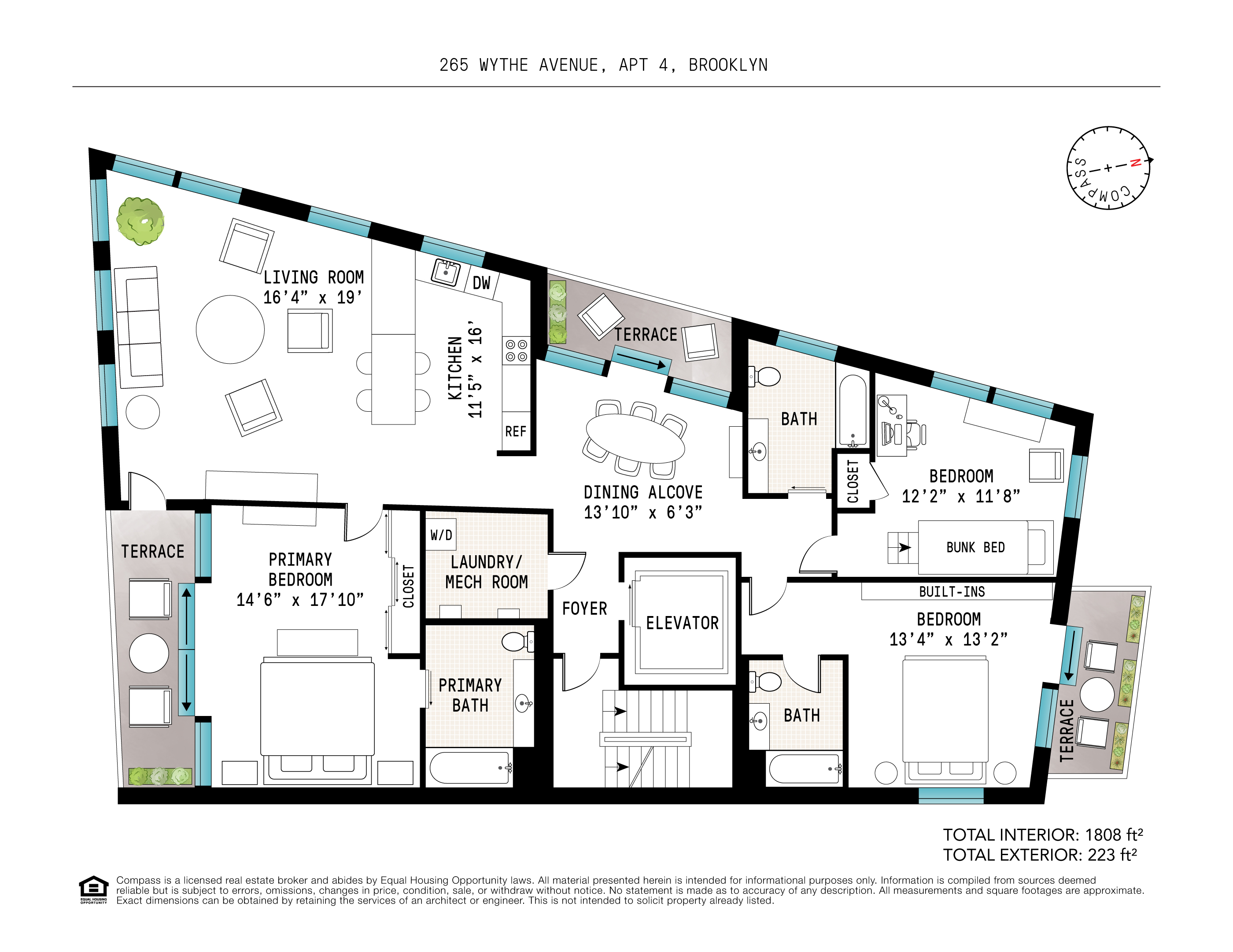 265 Wythe Avenue 4 Williamsburg Brooklyn NY 11211