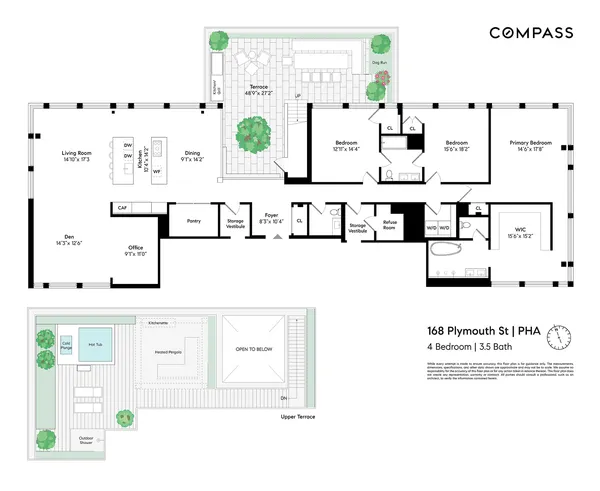 $7,995,000 | 168 Plymouth Street, Unit PHA | DUMBO