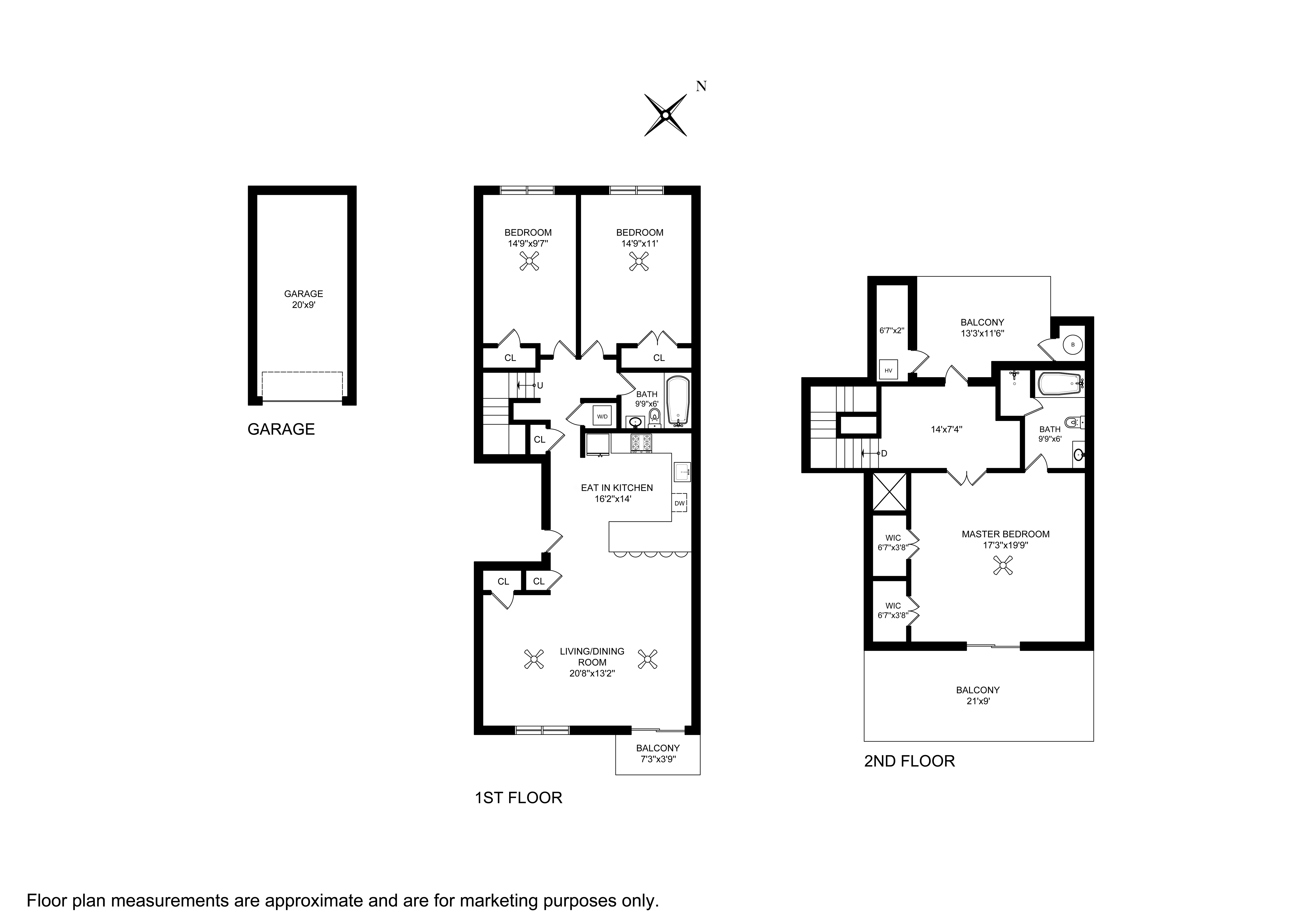 102-20 Rockaway Beach Boulevard, Unit 3C Queens, NY 11694 - Photo 36 of 36 a picture of a floor plan