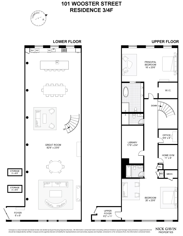 101 Wooster Street, Unit 3F/4F Manhattan, NY 10012 - Photo 23 of 24