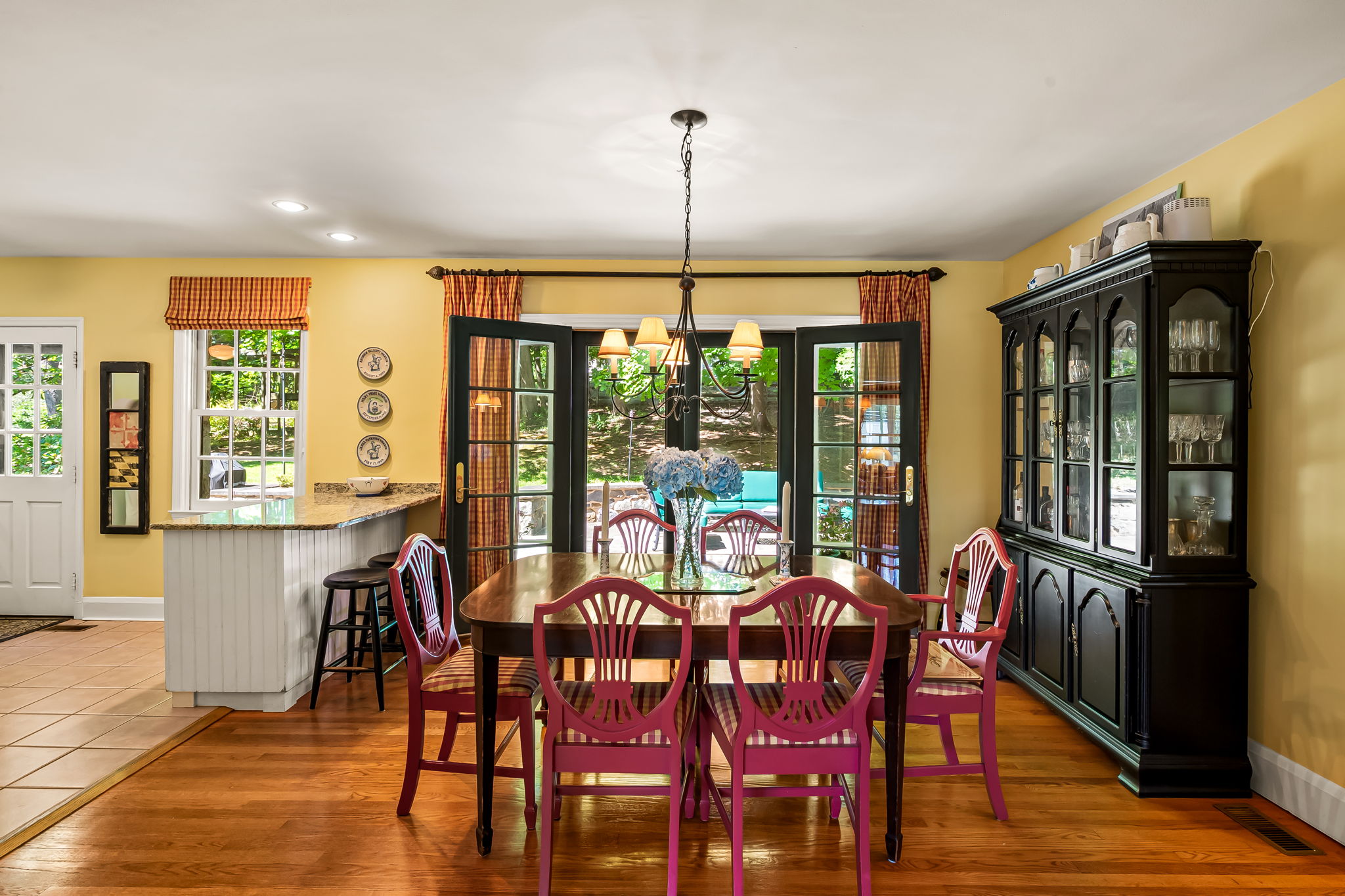 910 Army Road Towson, MD 21204 - Photo 13 of 62 a view of a dining room with furniture window and outside view