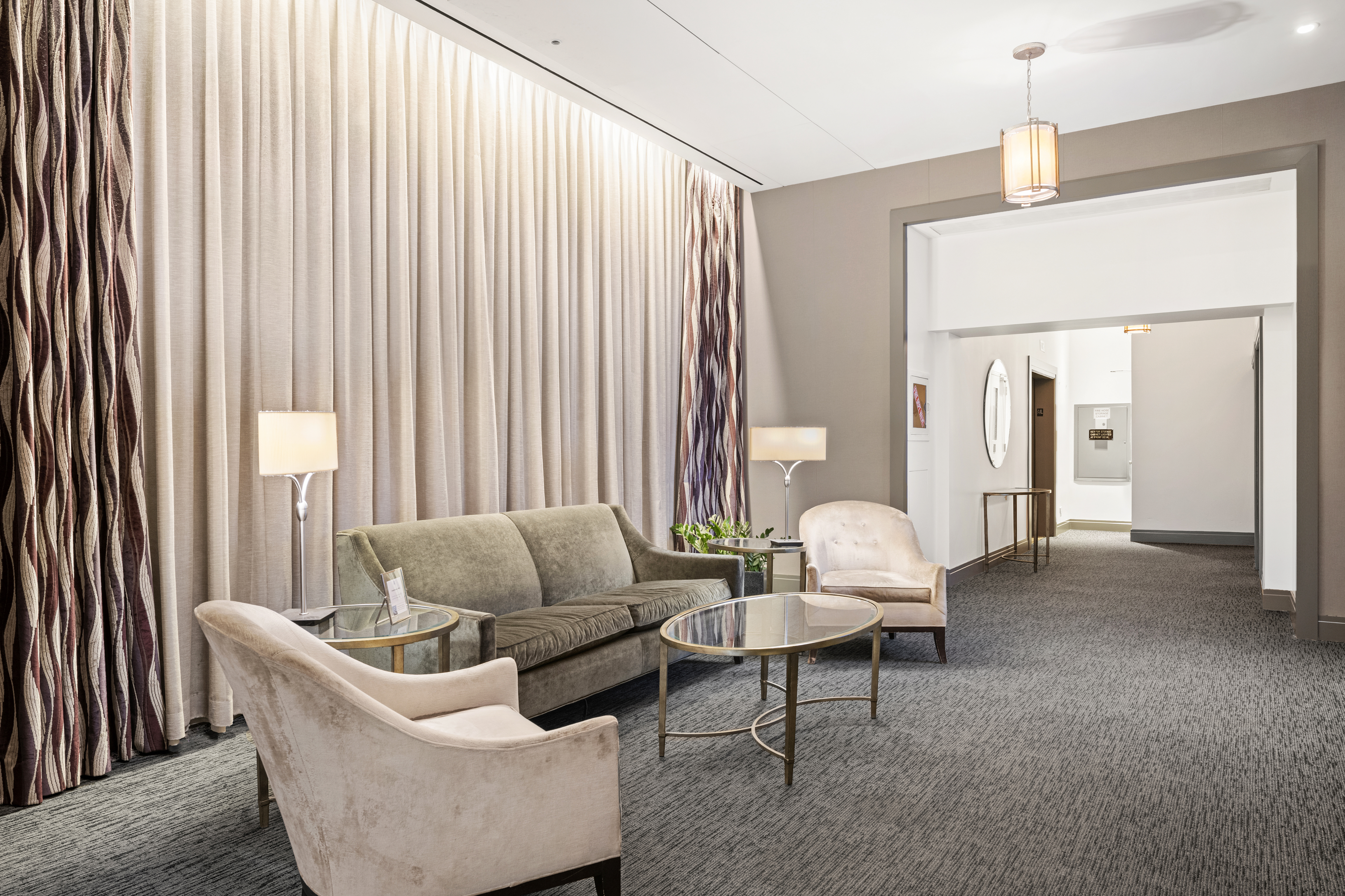 111 Hicks Street, Unit 6E Brooklyn, NY 11201 - Photo 10 of 11 a living room with furniture and a large window