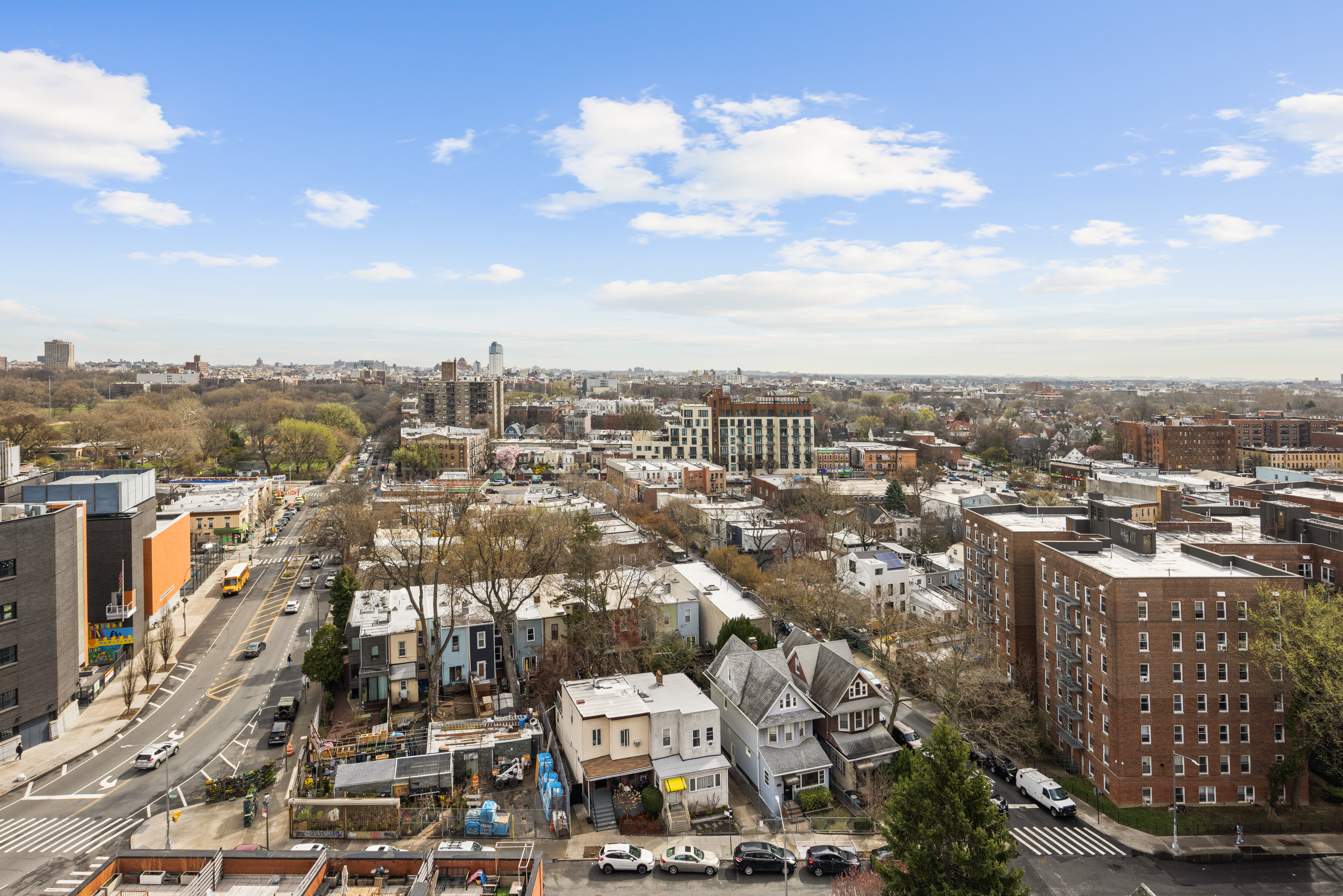 135 Ocean Parkway, Unit 16N Brooklyn, NY 11218 - Photo 15 of 16 an aerial view of a city