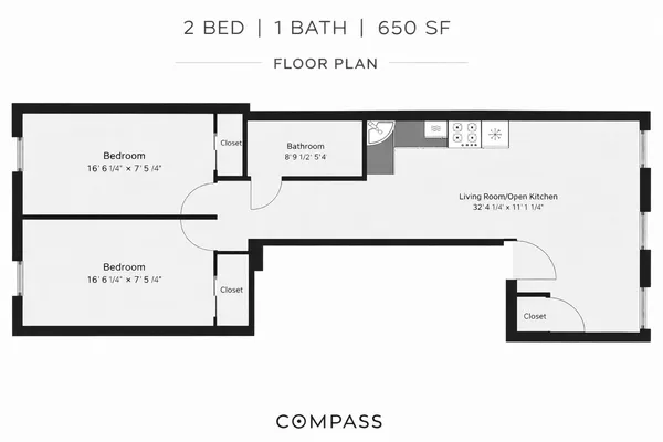 $4,500 | 53 Irving Place, Unit 2B | Clinton Hill