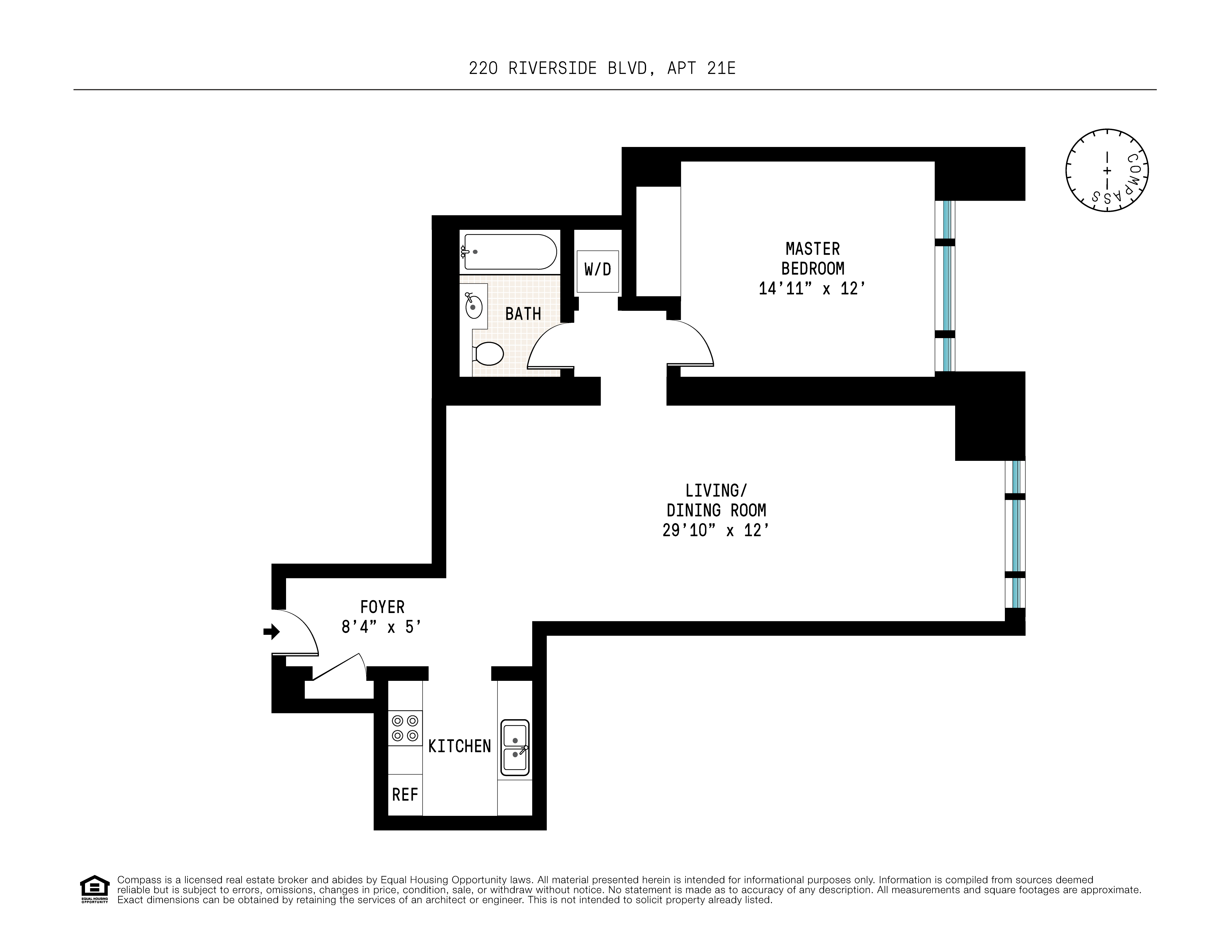 220 Riverside Boulevard, Unit 21E Manhattan, NY 10069 - Photo 11 of 11
