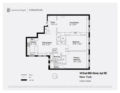 $3,250,000 | 141 East 88th Street, Unit 10E | Upper East Side