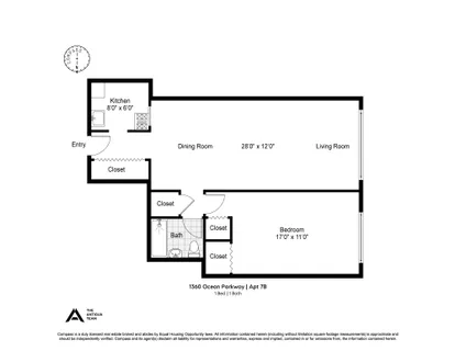 $350,000 | 1360 Ocean Parkway, Unit 7B | Ocean Parkway