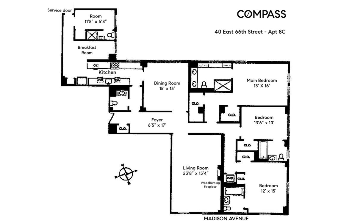 40 East 66th Street, Unit 8C Manhattan, NY 10065 - Photo 16 of 16