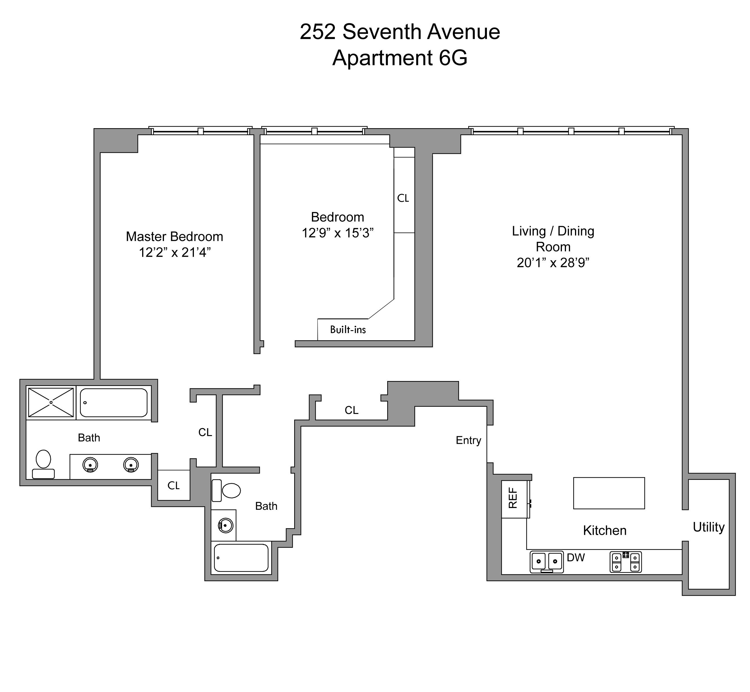 252 7th Avenue, Unit 6G Manhattan, NY 10001 - Photo 5 of 5