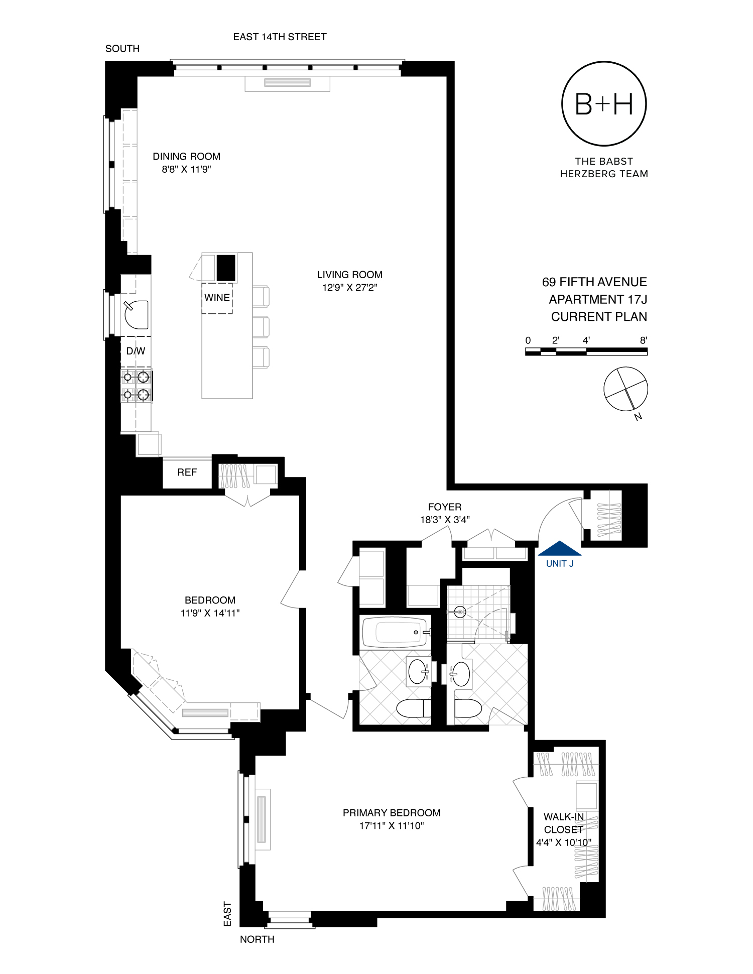 69 Fifth Avenue 17J Flatiron District New York NY 10003