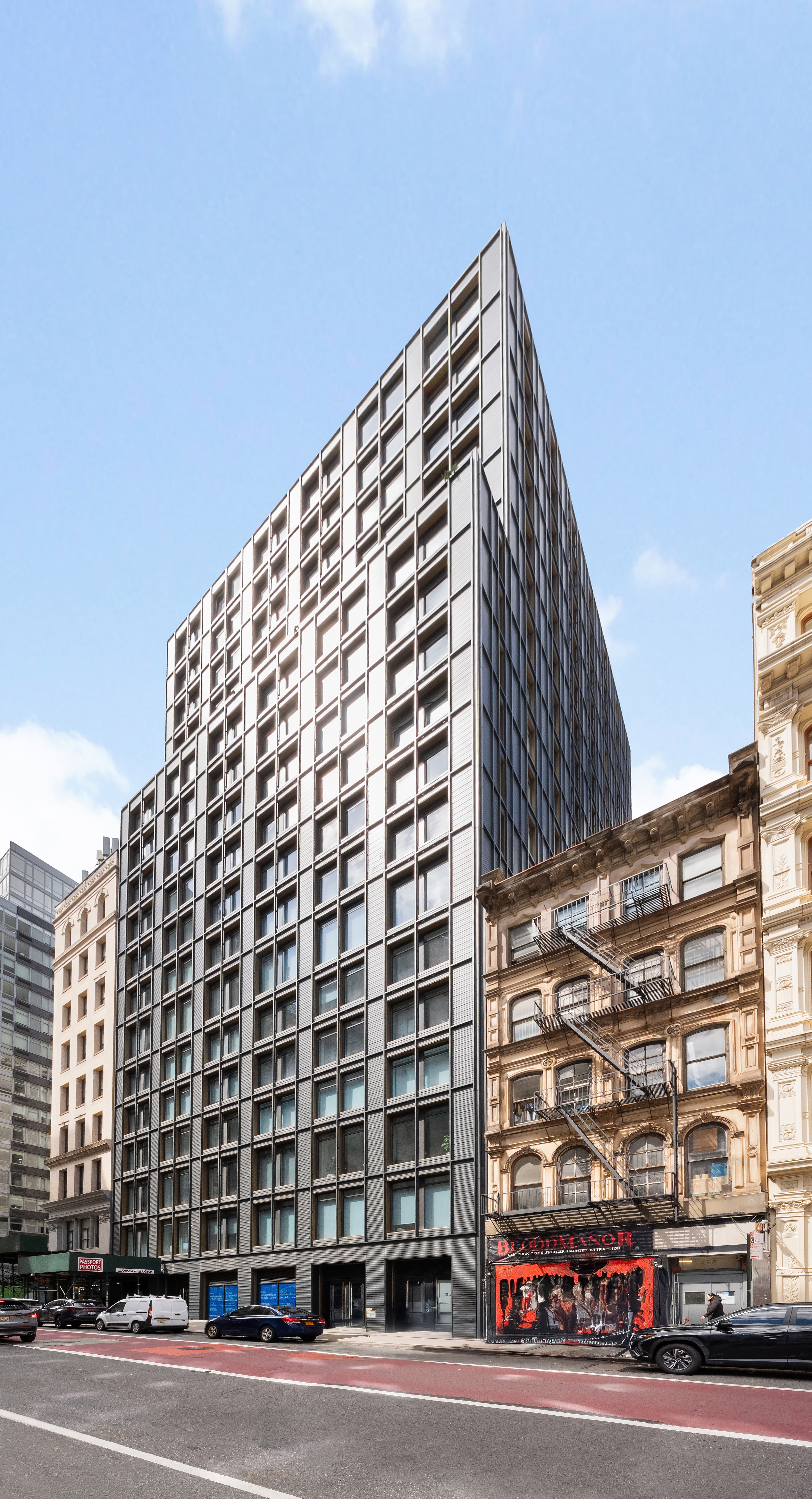 91 Leonard Street, Unit 16B Manhattan, NY 10013 - Photo 12 of 20 a front view of a building