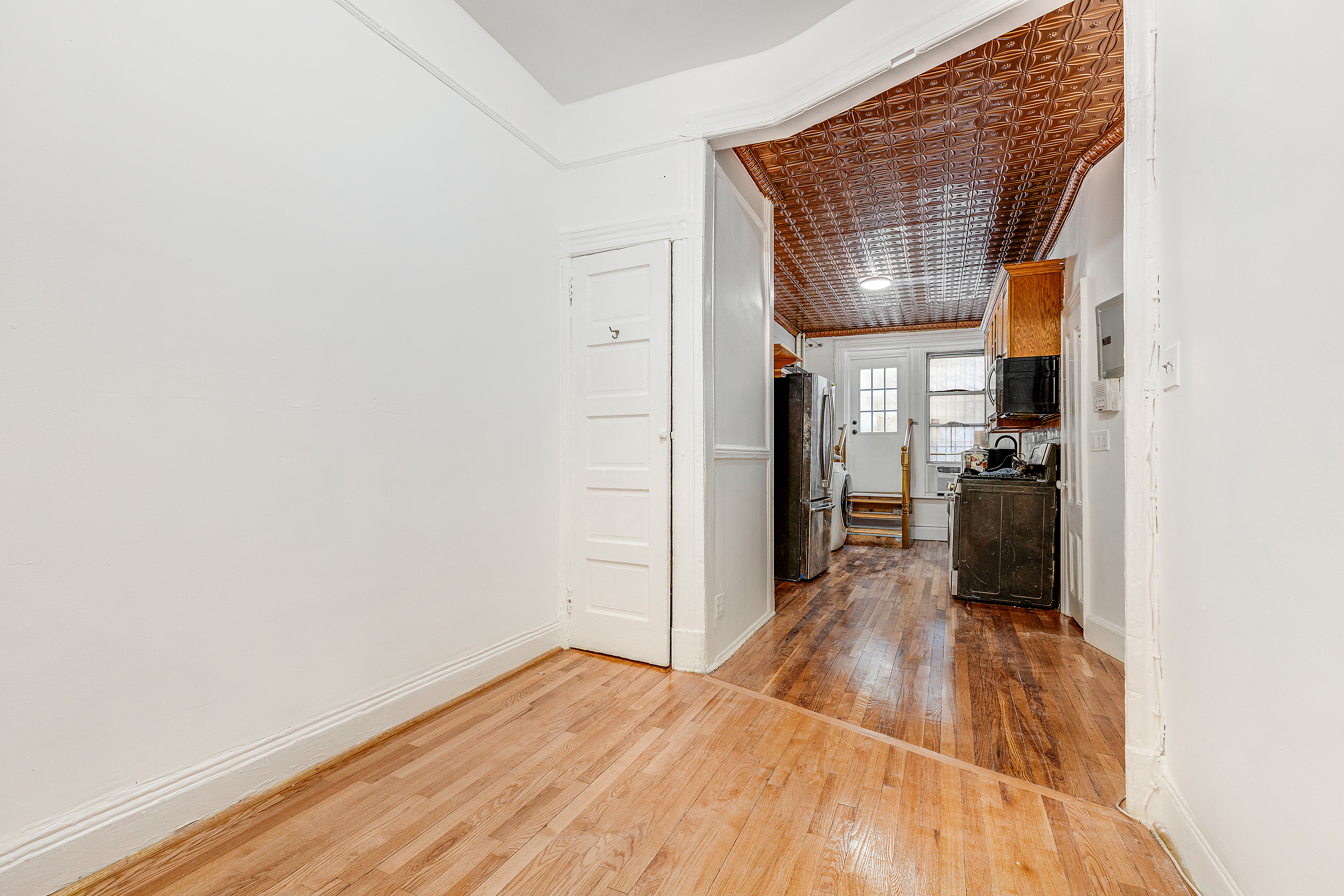 639 President Street, Unit 1L Brooklyn, NY 11215 - Photo 4 of 12 a view of a living room with a wooden floor