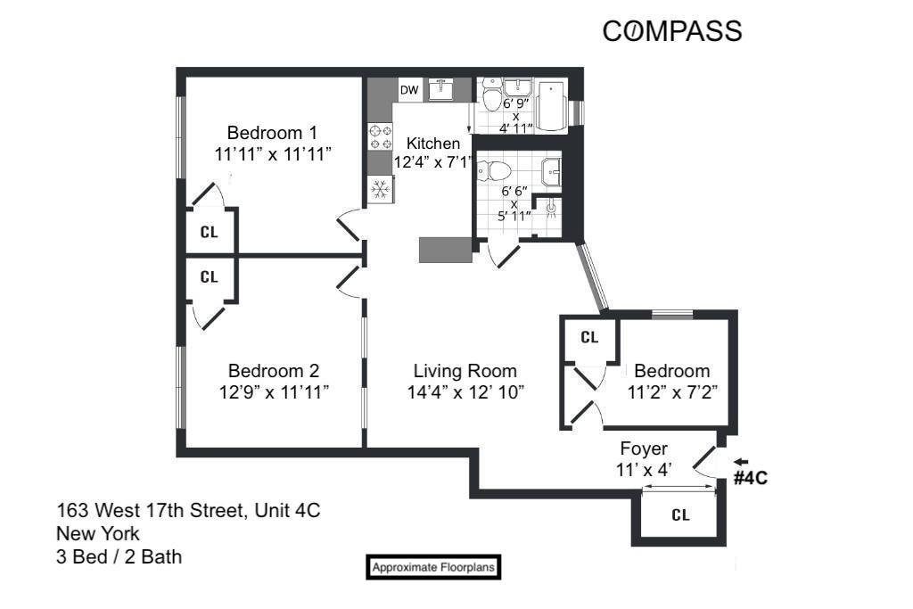 163 West 17th Street, Unit 4C Manhattan, NY 10011 - Photo 5 of 5