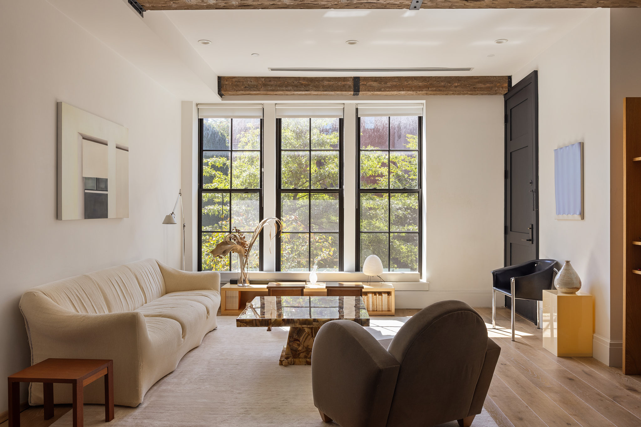 139 Sackett Street, Unit 2 Brooklyn, NY 11231 - Photo 2 of 10 a living room with furniture and a large window