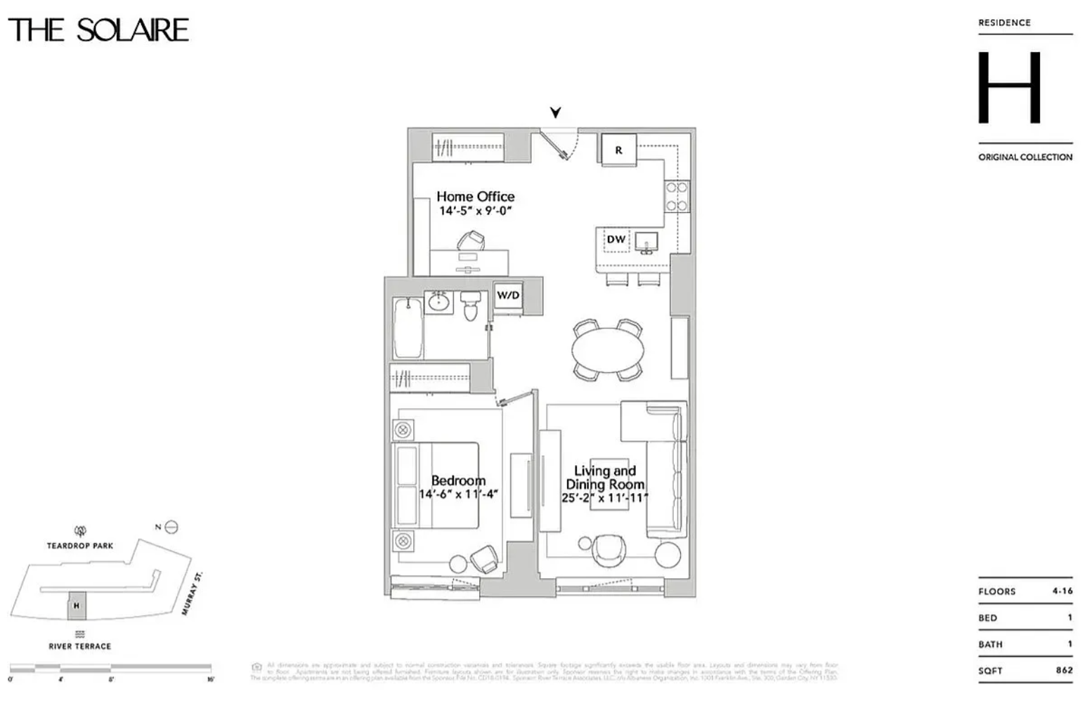 20 River Terrace, Unit 5H Manhattan, NY 10282 - Photo 15 of 15