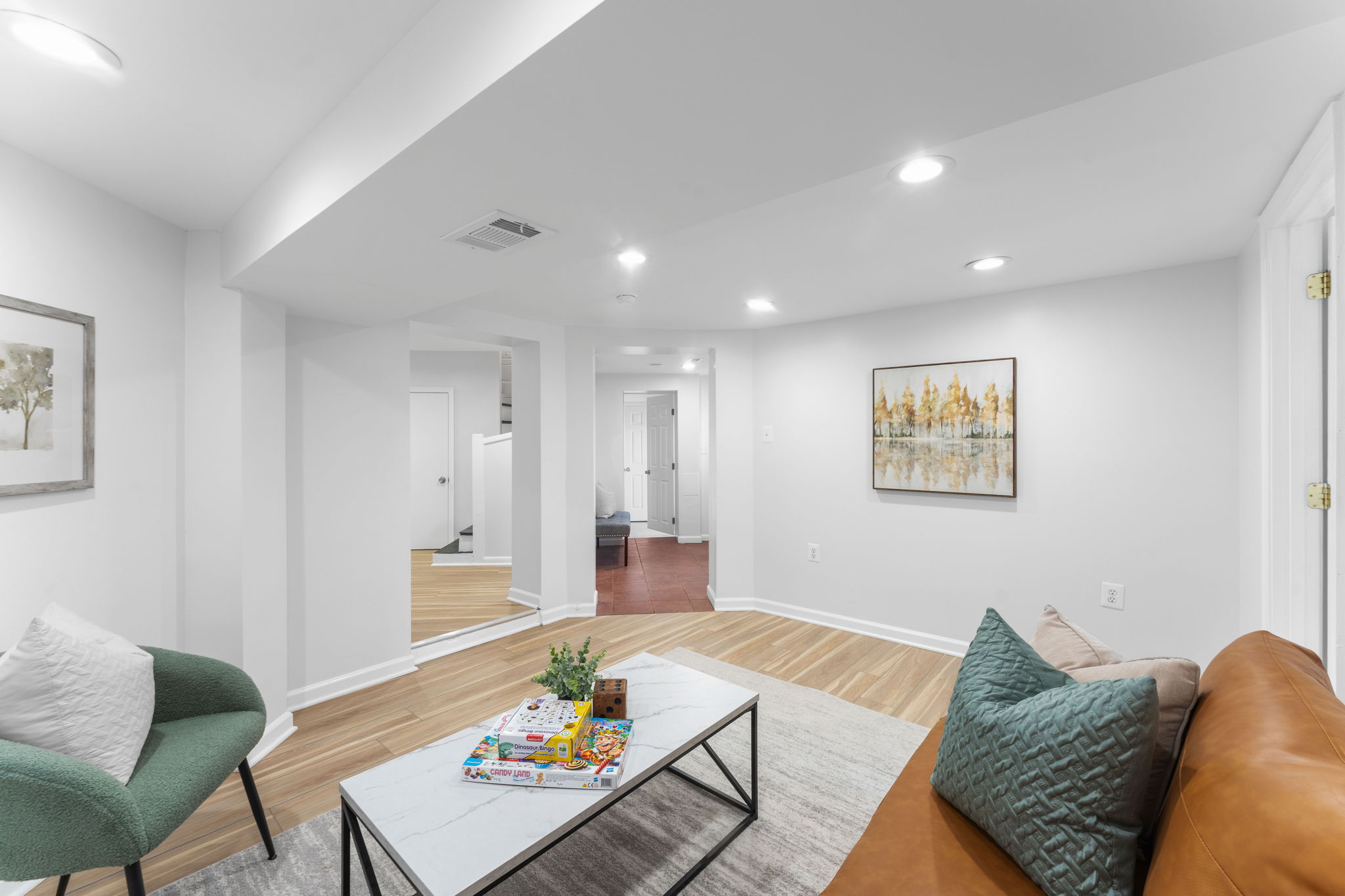 1325 Locust Road Northwest Washington, DC 20012 - Photo 40 of 56 a living room with furniture and a couch