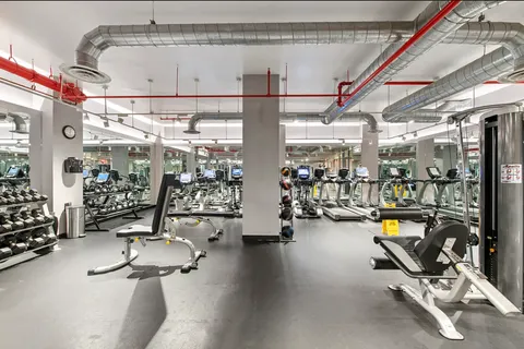 a view of gym