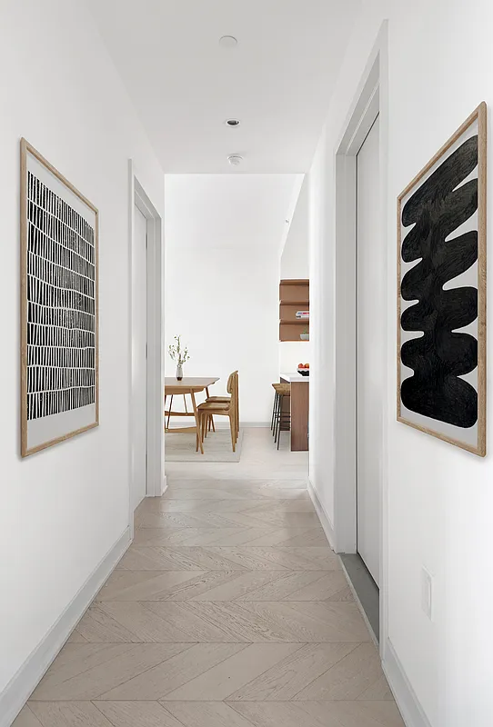180 Front Street, Unit 9A Brooklyn, NY 11201 - Photo 7 of 25 a view of a livingroom with a staircase and living room view