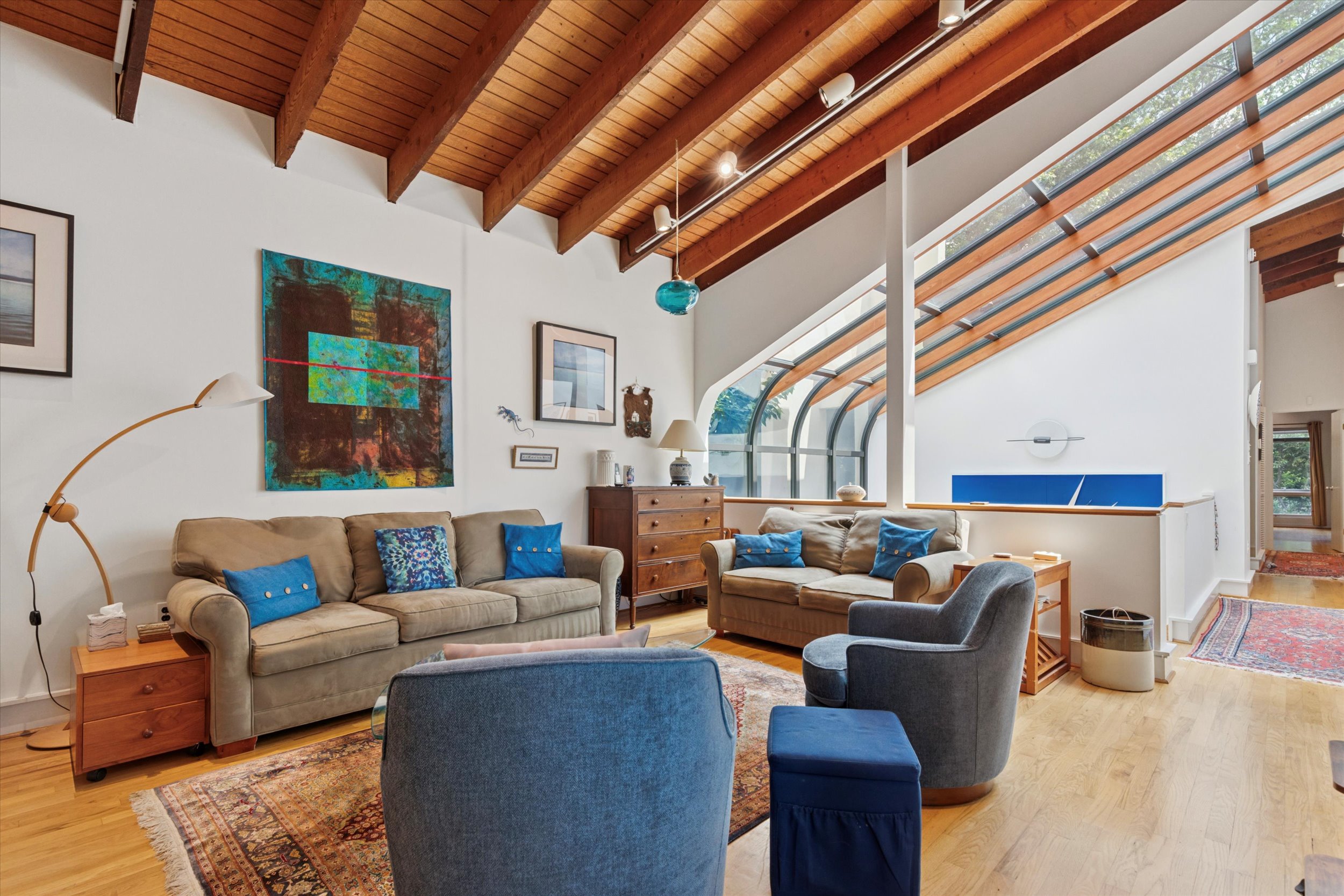 376 Merion Road Merion Station, PA 19066 - Photo 13 of 35 a living room with furniture and a ceiling fan