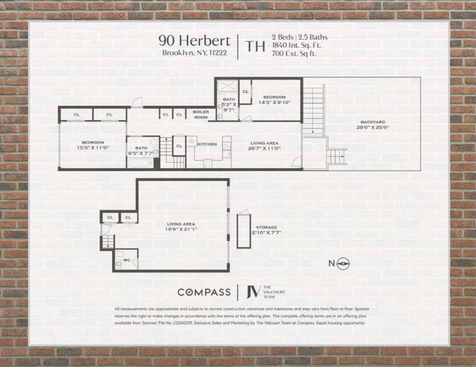 90 Herbert Street, Unit TH1 Brooklyn, NY 11222 - Photo 12 of 12