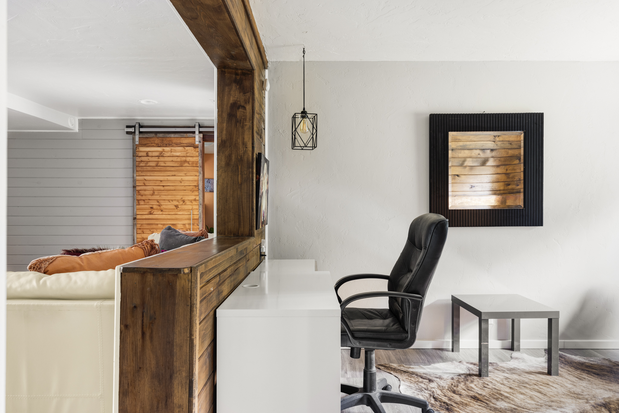 133 Gold Run Road Alma, CO 80420 - Photo 8 of 46 a view of a workspace with furniture and a window
