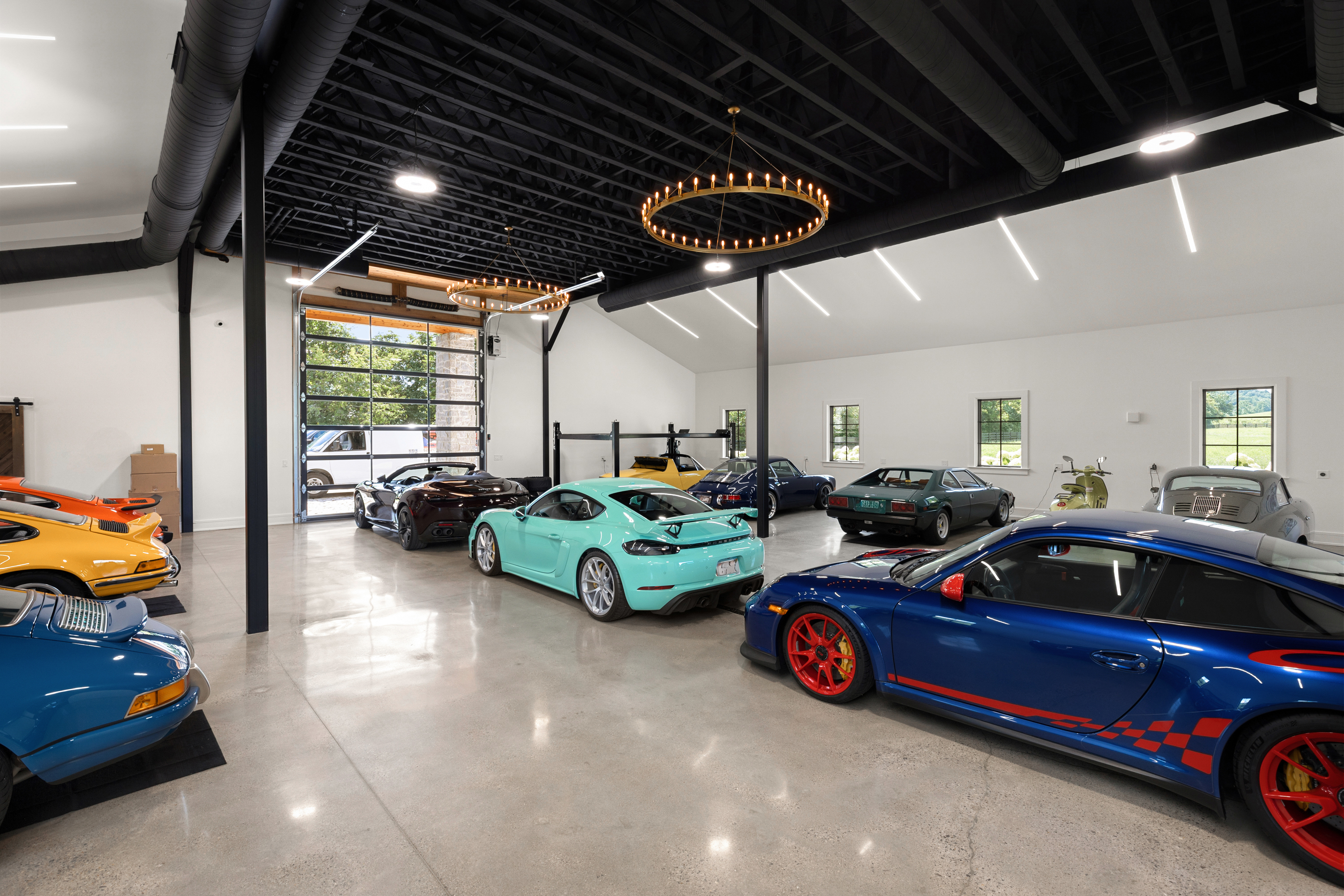 5747 Garrison Road Franklin, TN 37064 - Photo 43 of 47 a cars parked in a parking garage