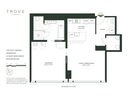 $3,650,000 | 25 West 28th Street, Unit PH42B | NoMad