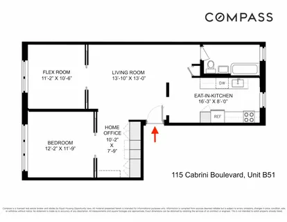 $499,000 | 115 Cabrini Boulevard, Unit B51 | Hudson Heights