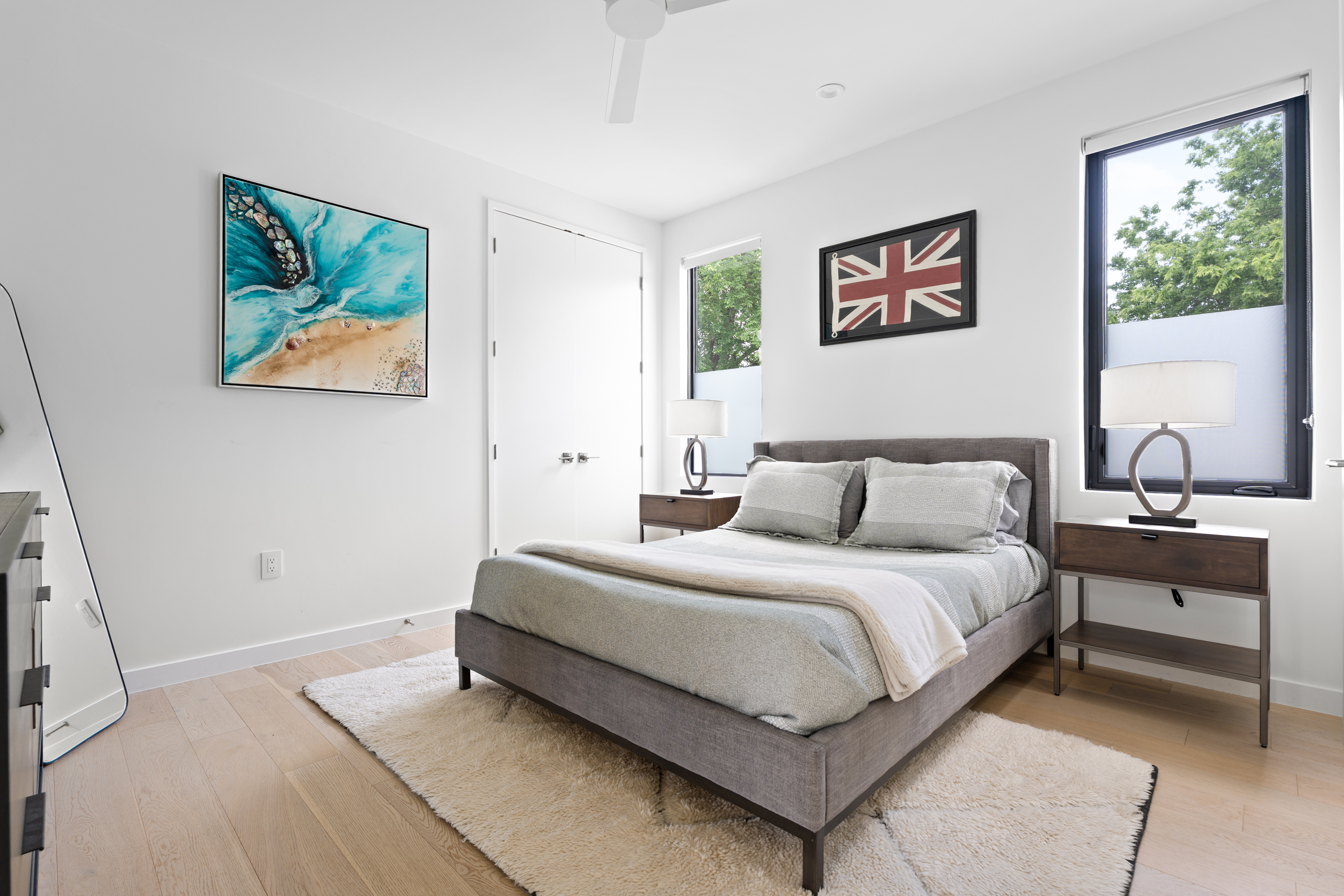 Address Upon Request Austin, TX 78704 - Photo 19 of 27 a bedroom with a bed and a painting on the wall