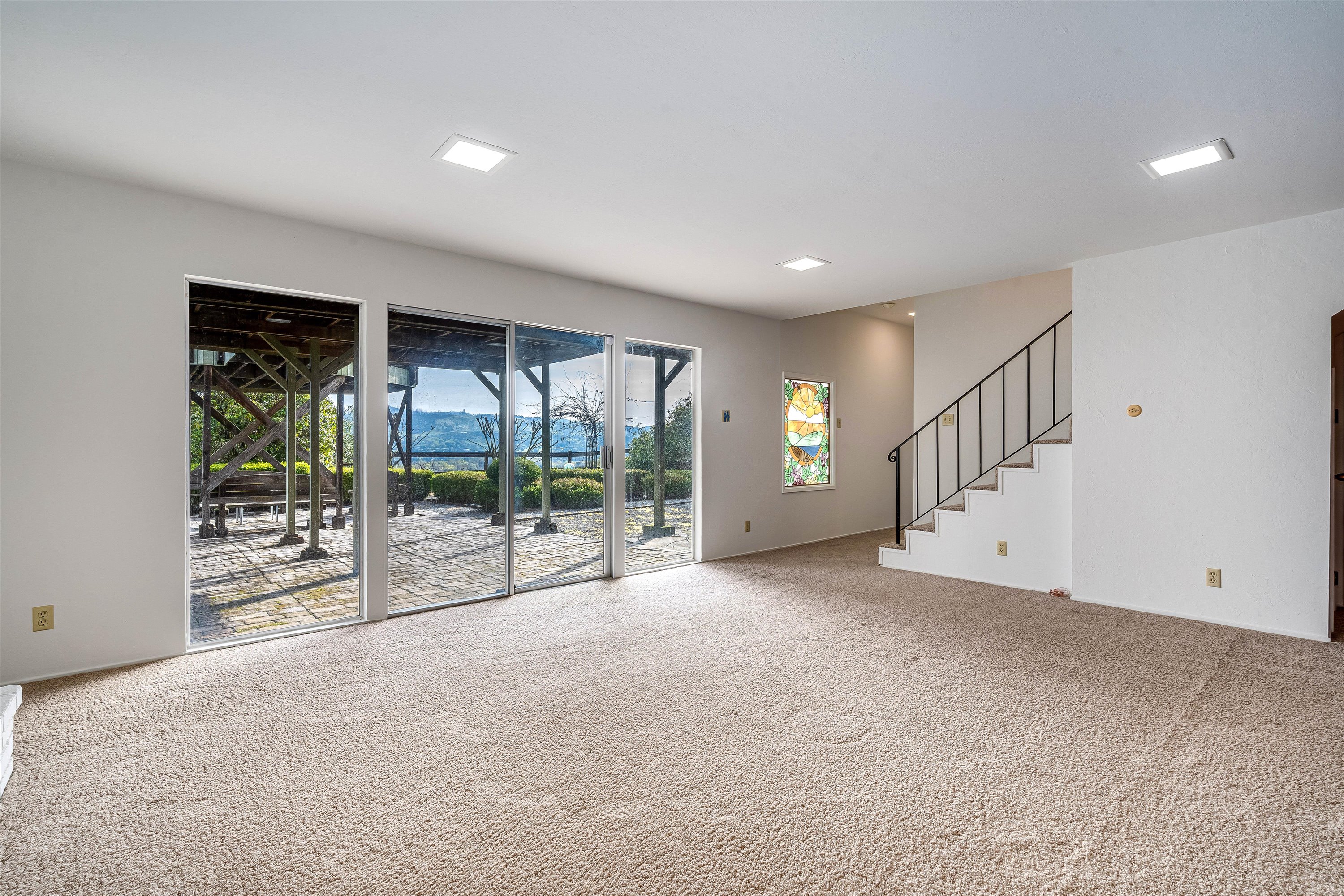 1291 Rockland Drive St. Helena, CA 94574 - Photo 15 of 26 a view of an empty room with a window