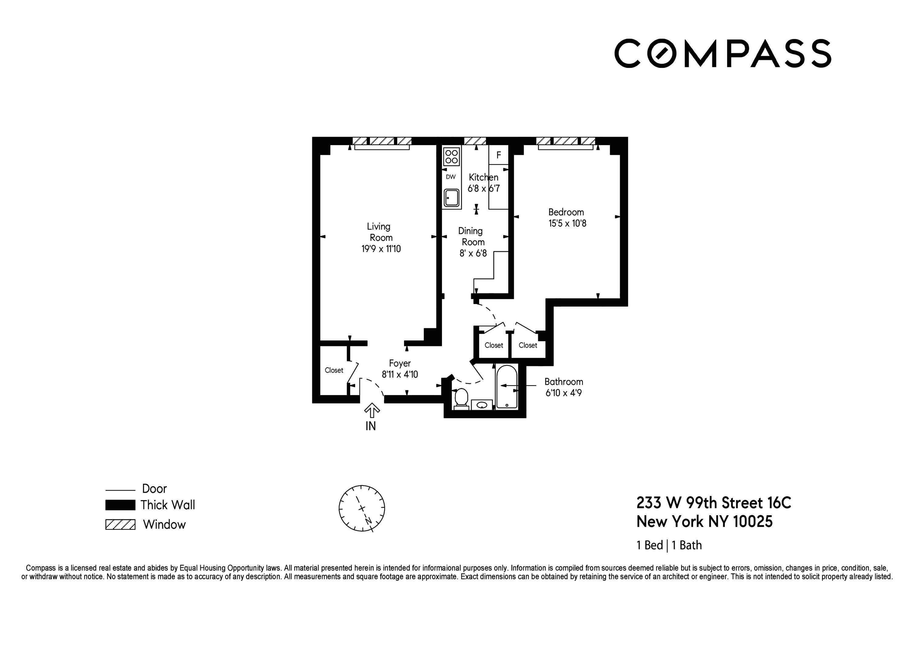 233 West 99th Street, Unit 16D Manhattan, NY 10025 - Photo 13 of 13