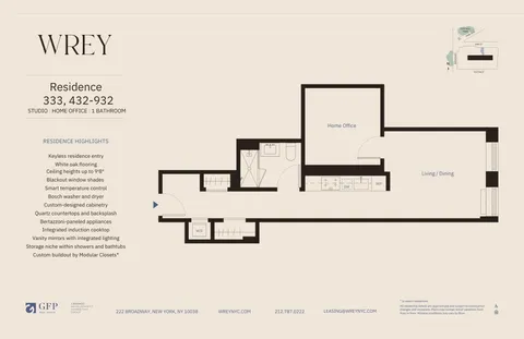 $5,295 | 222 Broadway, Unit 732 | Financial District